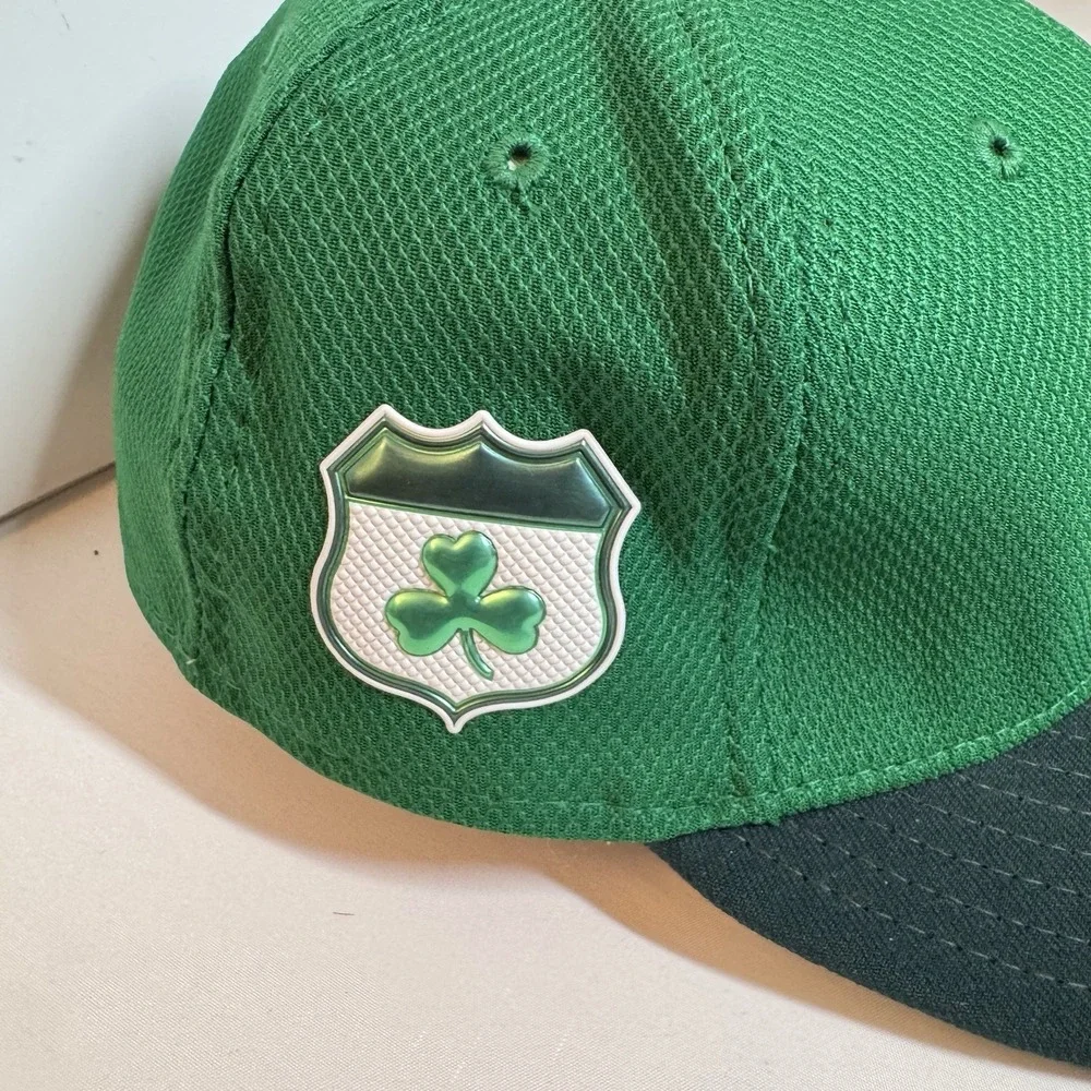 Tampa Bay Rays New Era 2017 St Patricks Day 59FIFTY Fitted Hat 7 3/8 Diamond Era